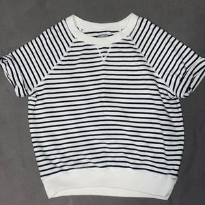 aerie striped loose fitted tee